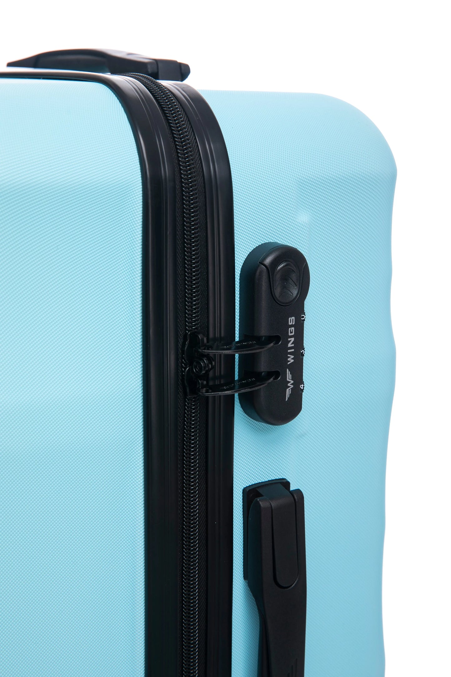 Walizka ŚREDNIA WINGS ABS+ VULTURE 24" Light Blue VULTURE COLLECTION
