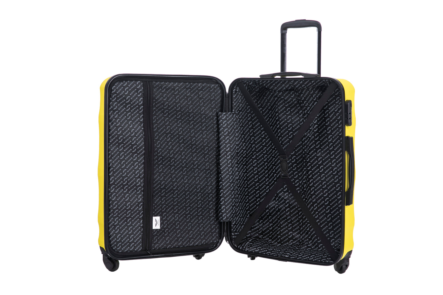 Walizka DUŻA WINGS ABS+ VULTURE 28" Yellow