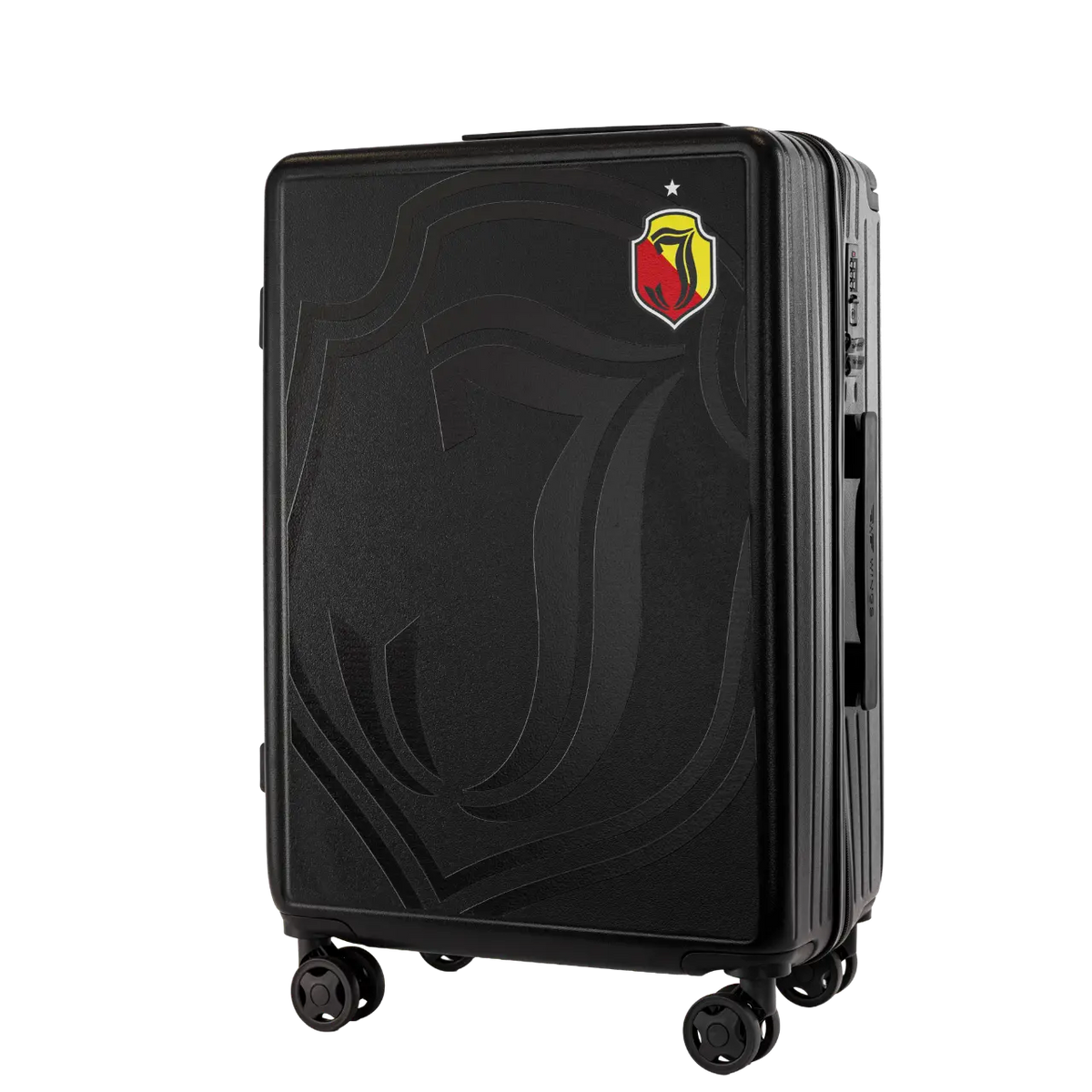 Walizka średnia Wings x Jagiellonia 24"BLACK WINGS x JAGIELLONIA