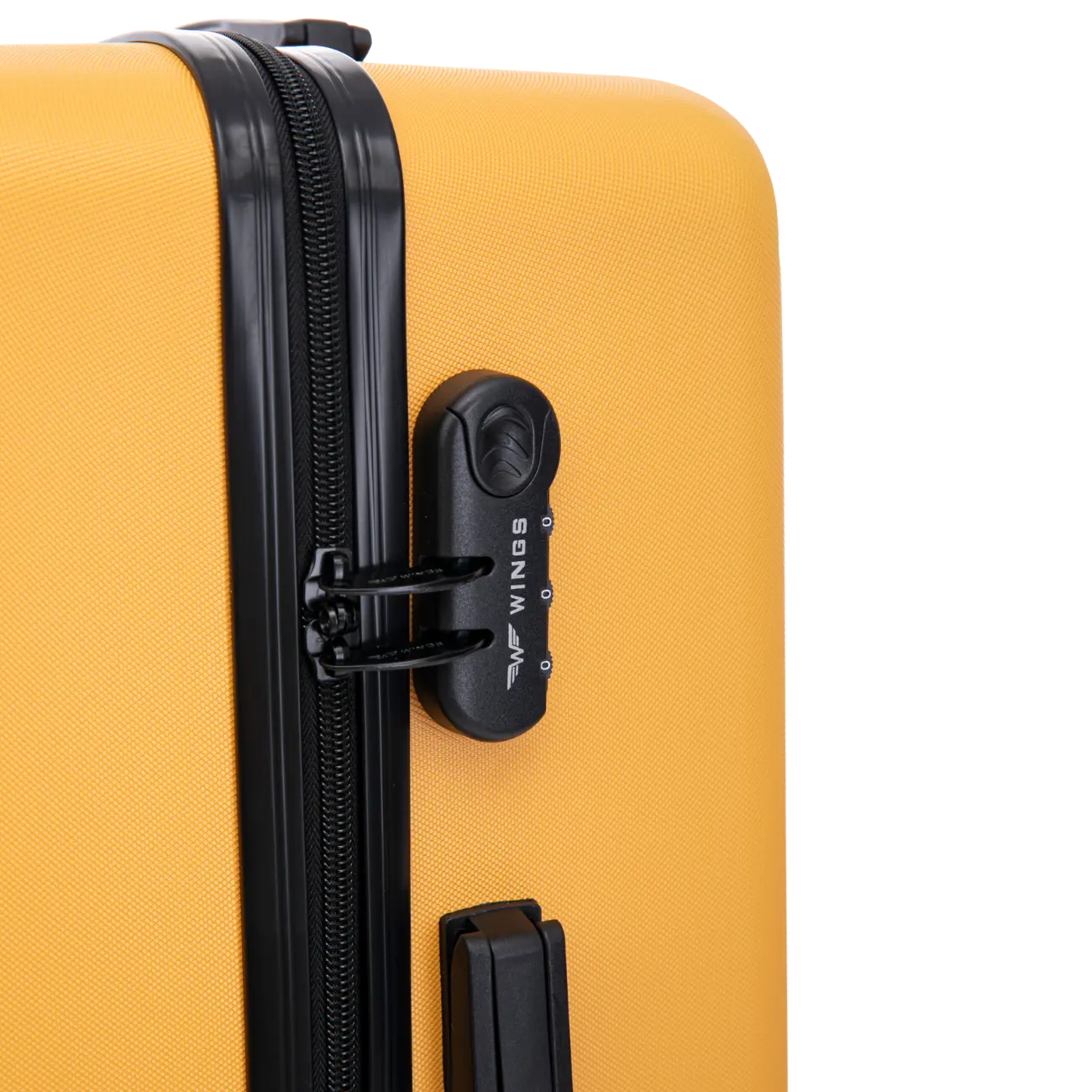 Komplet 3 WALIZEK Wings ABS+ COOT Yellow COOT COLLECTION