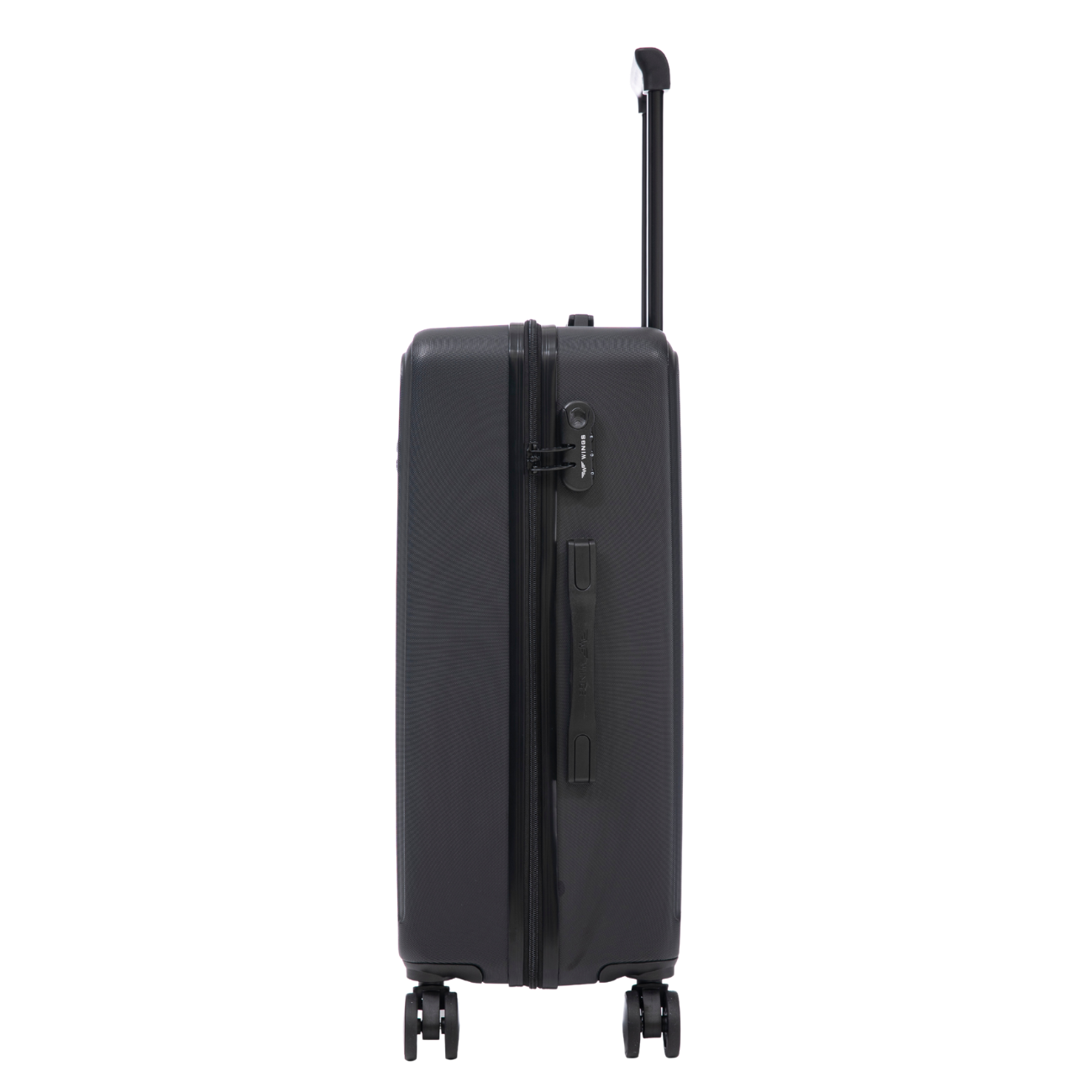 Walizka ŚREDNIA Wings ABS+ COOT 24" Black