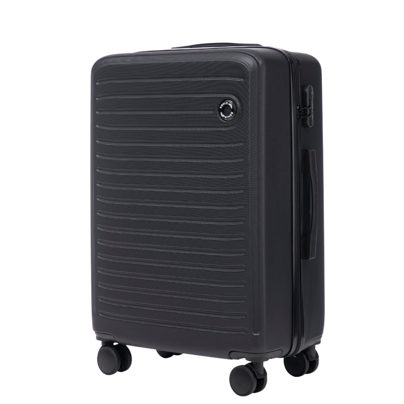 Walizka ŚREDNIA Wings ABS+ COOT 24" Black