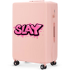 Walizka duża Wings ABS+ 28" Customized PINK SLAY