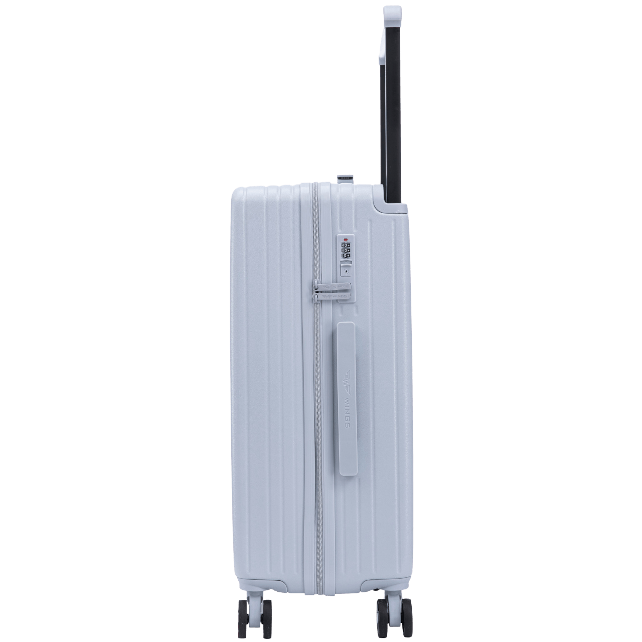 Walizka kabinowa Wings ABS+ 20" Customized PASTEL BLUE SLAY