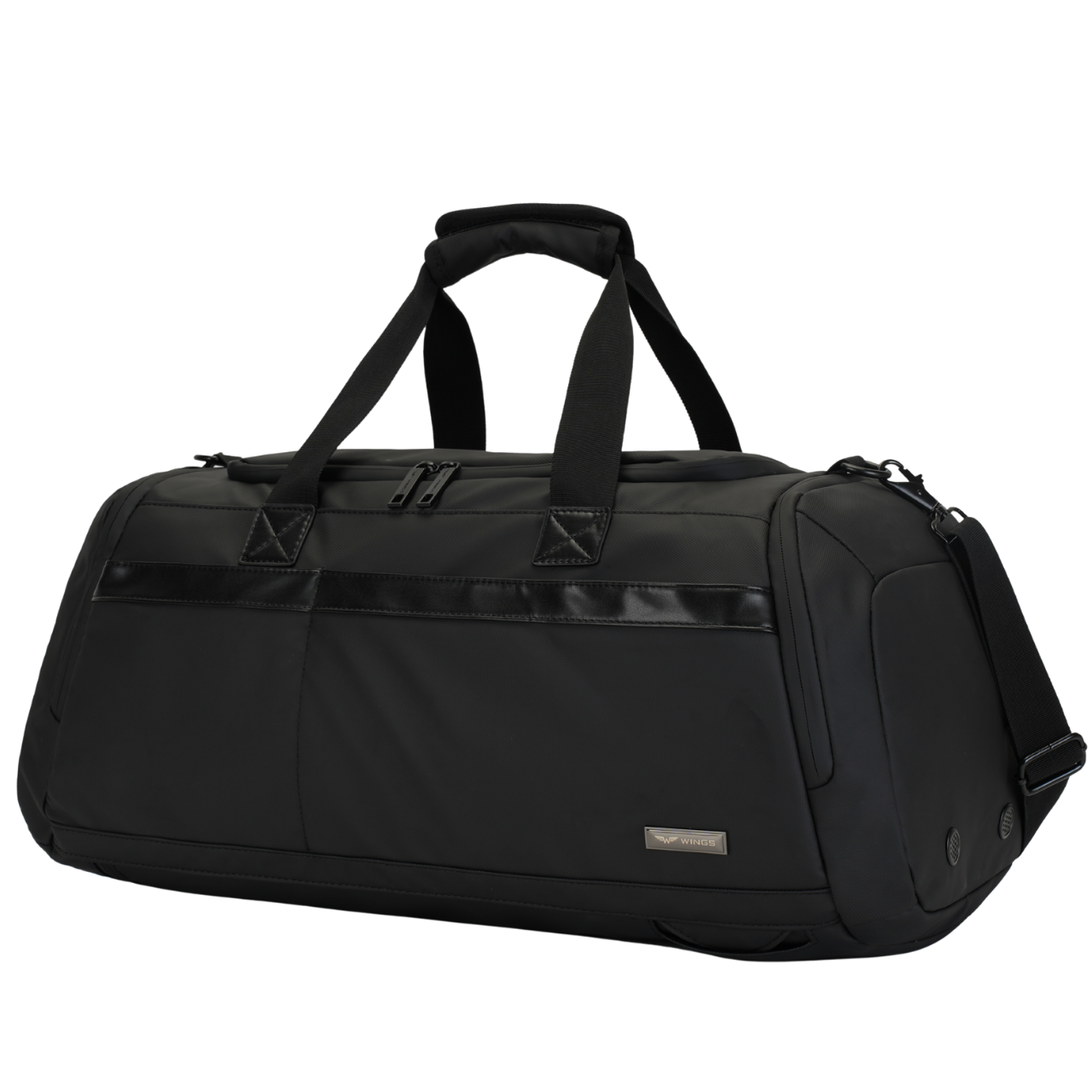 WINGS Torba sportowa z funkcją plecaka VIREO Black VIREO COLLECTION