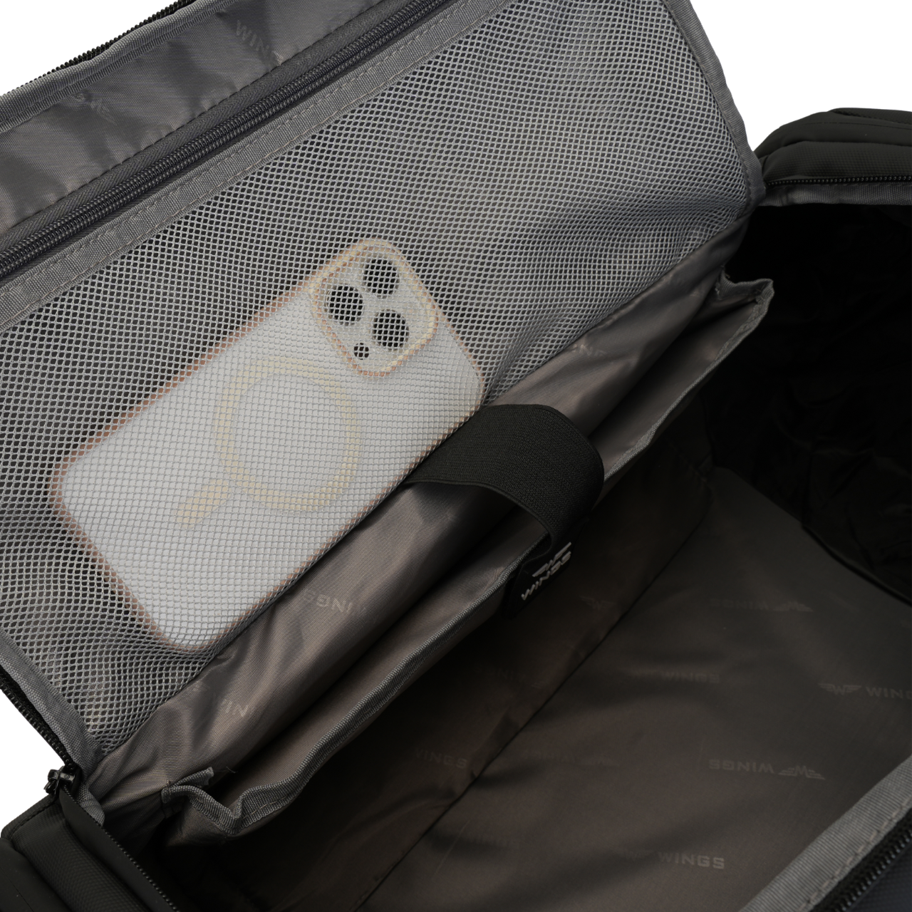 WINGS Torba sportowa z funkcją plecaka VIREO Black