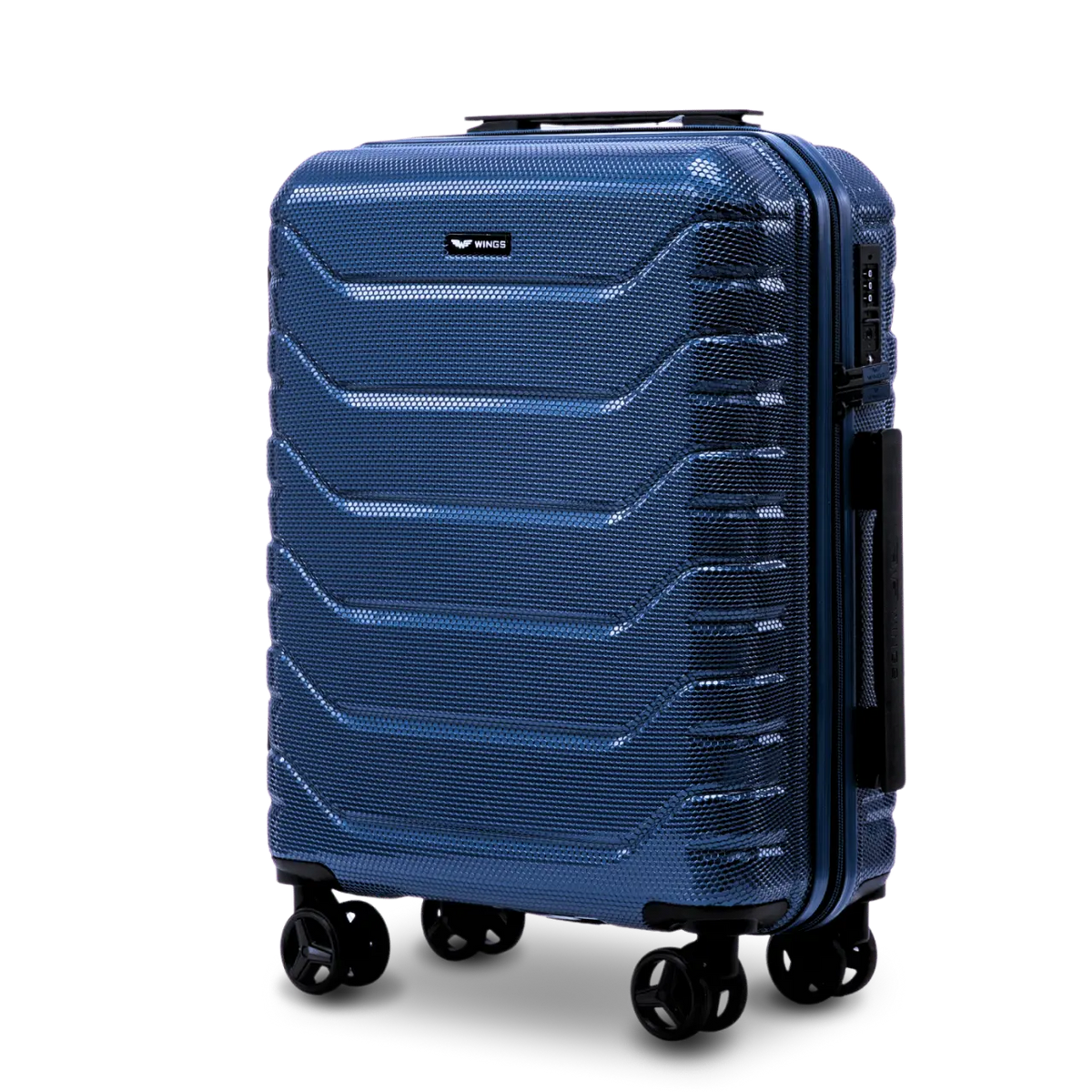 Walizka kabinowa Wings CRAKE 20" MIDDLE BLUE CRAKE COLLECTION