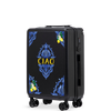 Walizka kabinowa Wings ABS+ 20" Customized BLACK CIAO