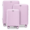 Komplet 3 walizek Wings COCKATIEL polipropylen WHITE PINK