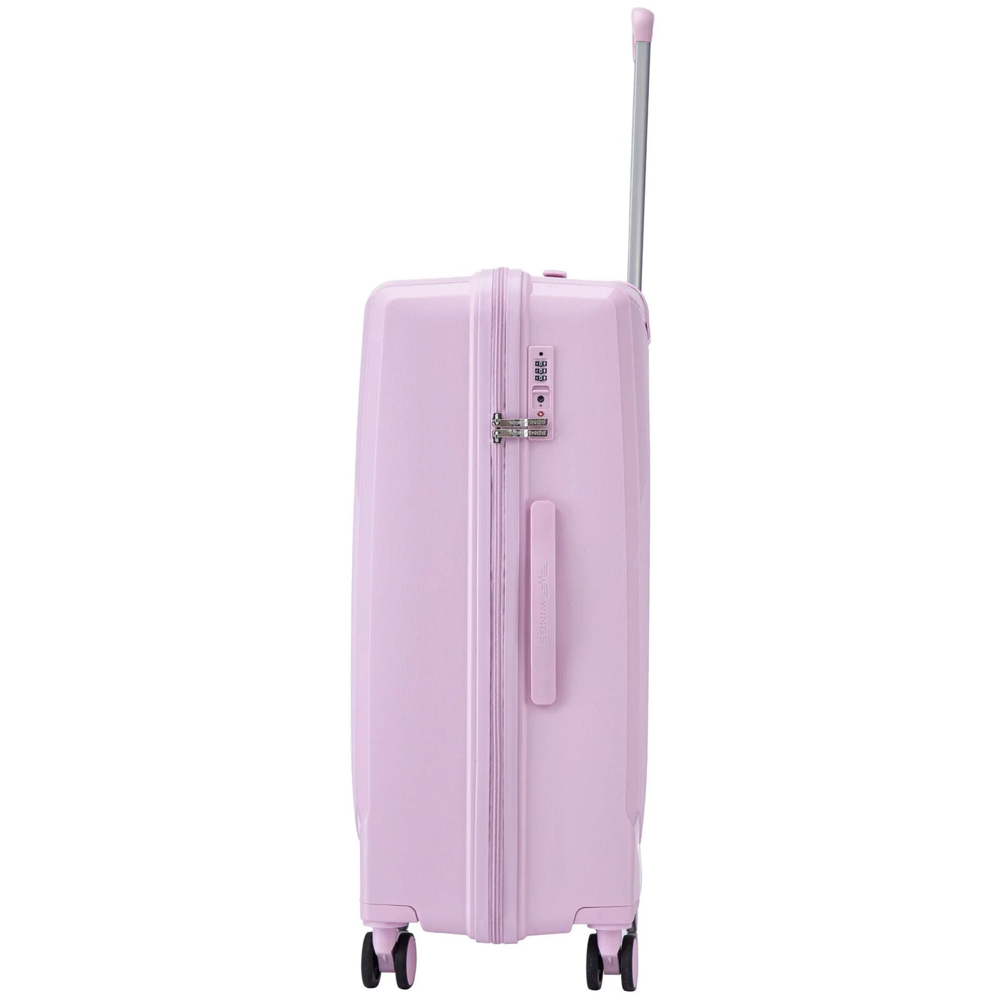 Komplet 3 walizek Wings COCKATIEL polipropylen WHITE PINK COCKATIEL COLLECTION