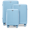 Komplet 3 walizek Wings COCKATIEL polipropylen LIGHT BLUE