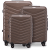 Zestaw 3 walizek Wings PHOENIX polipropylen BROWN