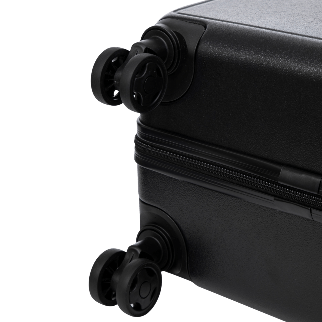 Walizka kabinowa Wings ABS+ 20" Customized BLACK MEOW