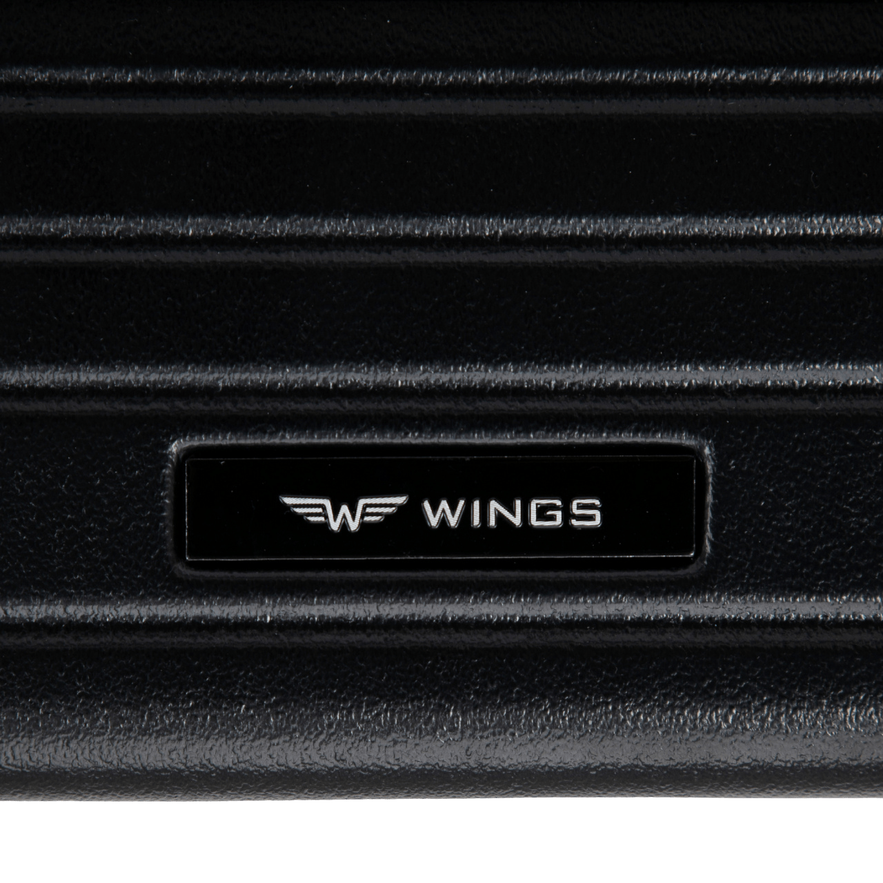 Walizka kabinowa Wings ABS+ 20" Customized BLACK MEOW