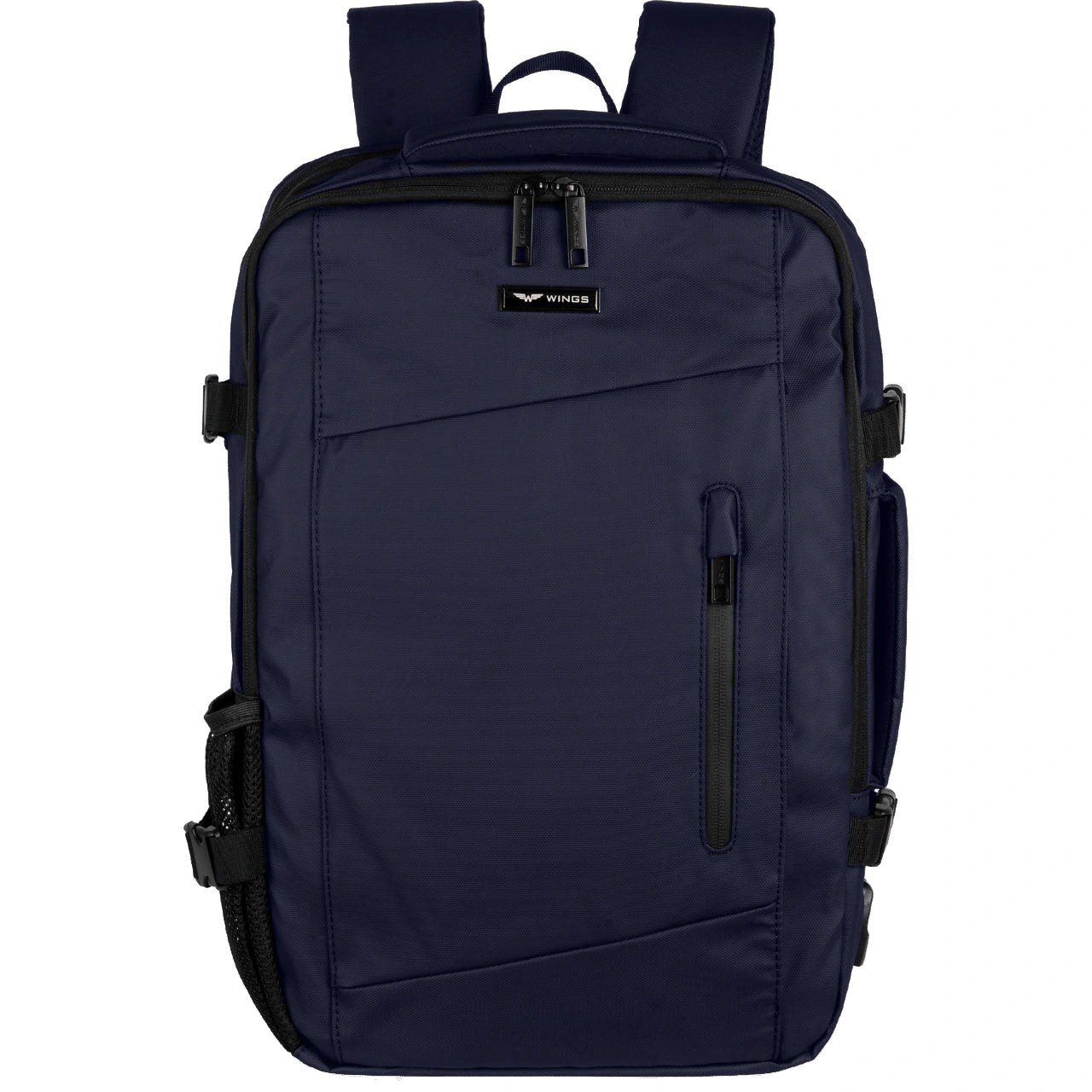 Wielofunkcyjny plecak z poszerzeniem VIREO 002 - BLUE VIREO COLLECTION