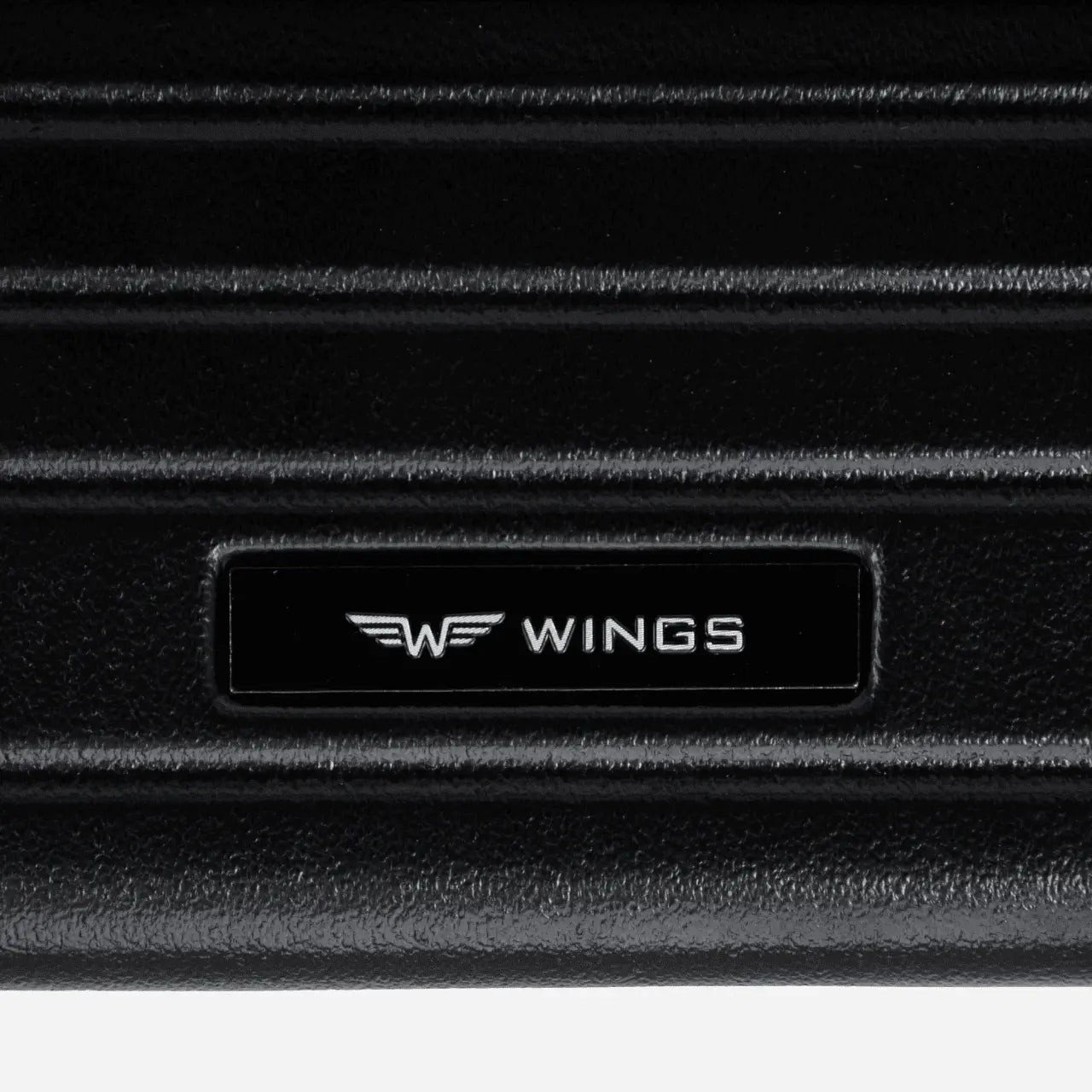 Walizka kabinowa Wings ABS+ 20" Customized BLACK JAMNIK customized