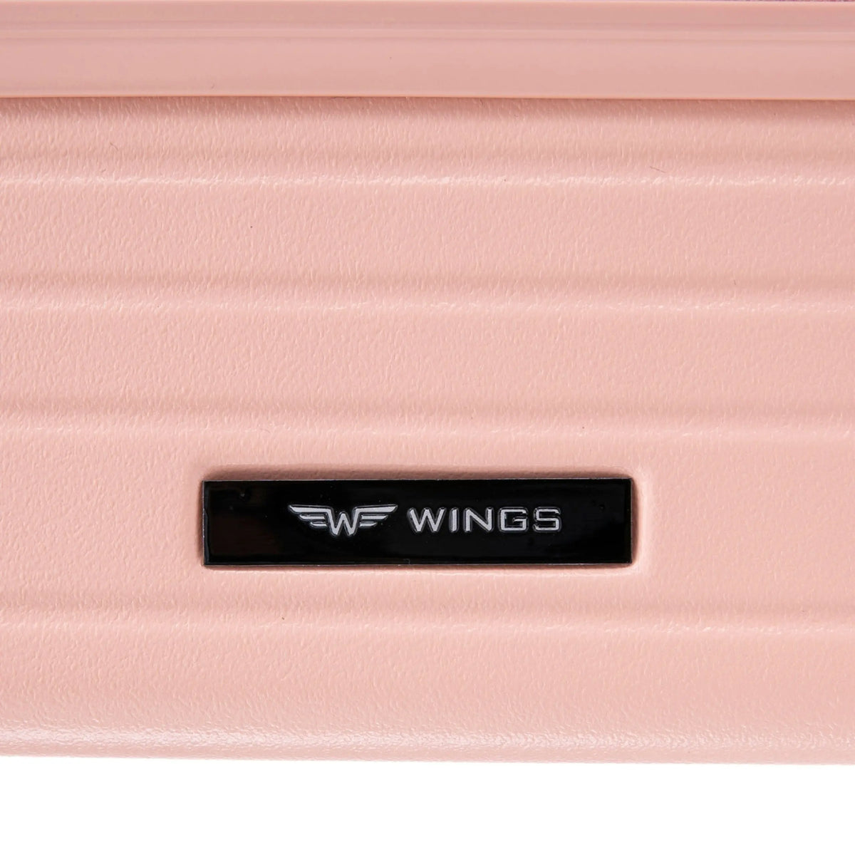 Walizka duża Wings ABS+ 28" Customized SOFT PINK JAMNIK customized