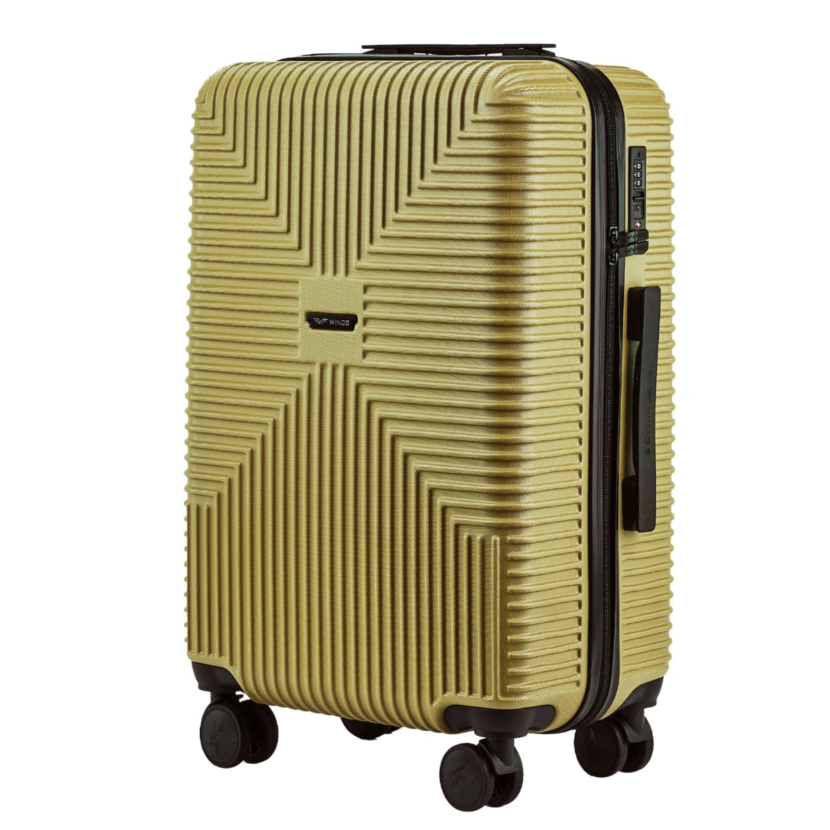 Komplet 3 walizek WINGS PC ECO JACKDAW TEA GREEN JACKDAW COLLECTION
