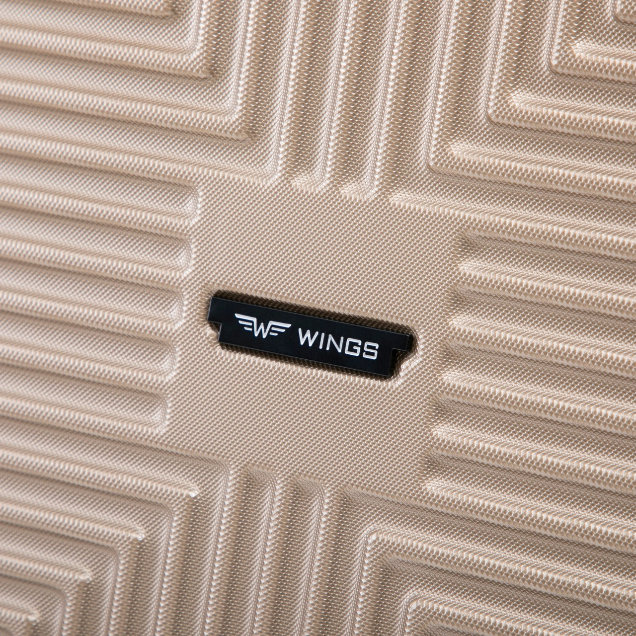Komplet 3 walizek WINGS PC ECO CHAMPAGNE JACKDAW COLLECTION