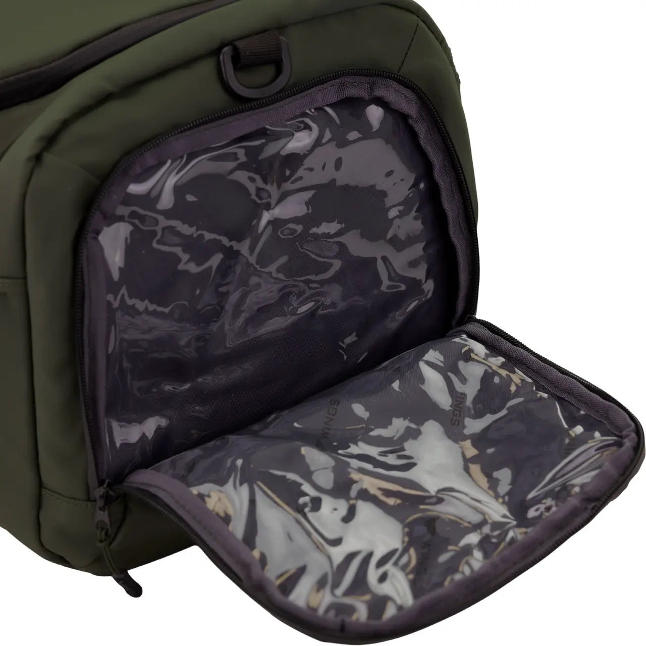 WINGS Komplet podróżny 6w1 ROOK dark green ROOK COLLECTION