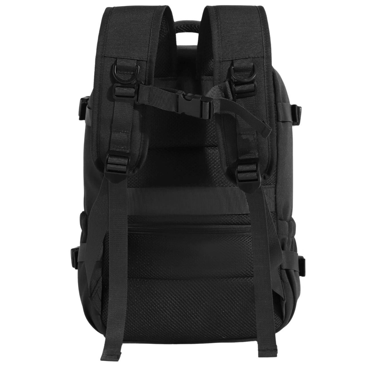 Plecak kabinowy WINGS bagaż podręczny Ryanair i Wizz Air, lekki plecak podróżny BLACK CABIN BACKPACK