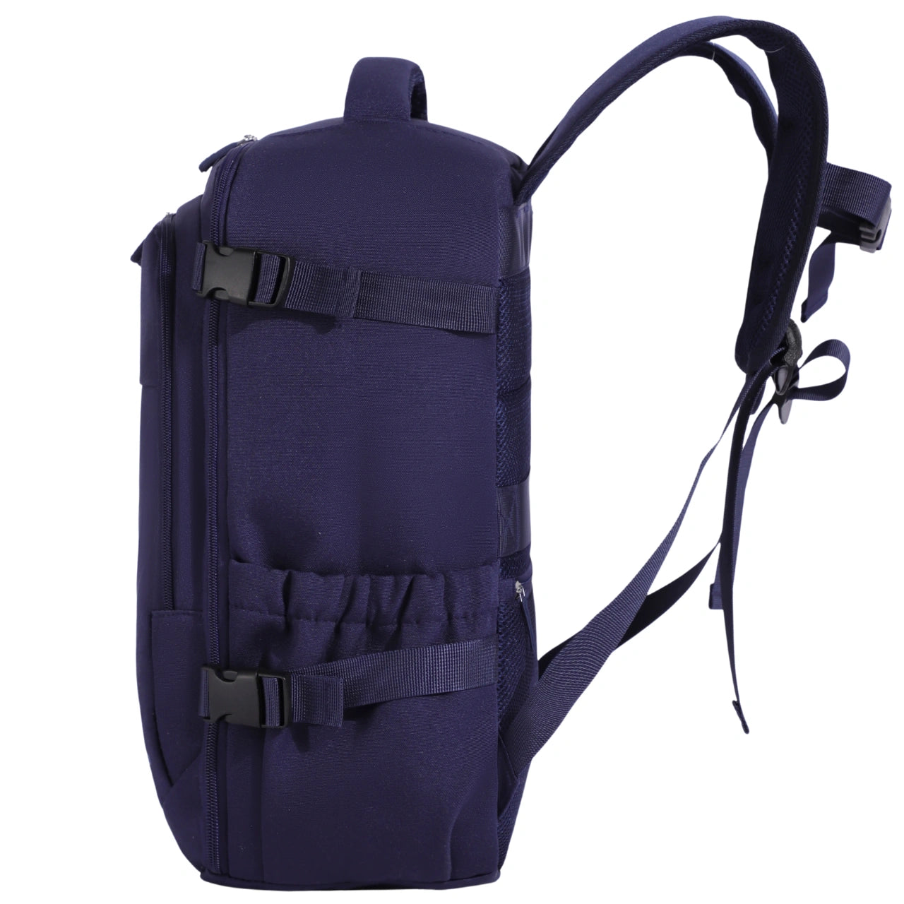 Plecak kabinowy WINGS bagaż podręczny Ryanair i Wizz Air, lekki plecak podróżny BLUE CABIN BACKPACK