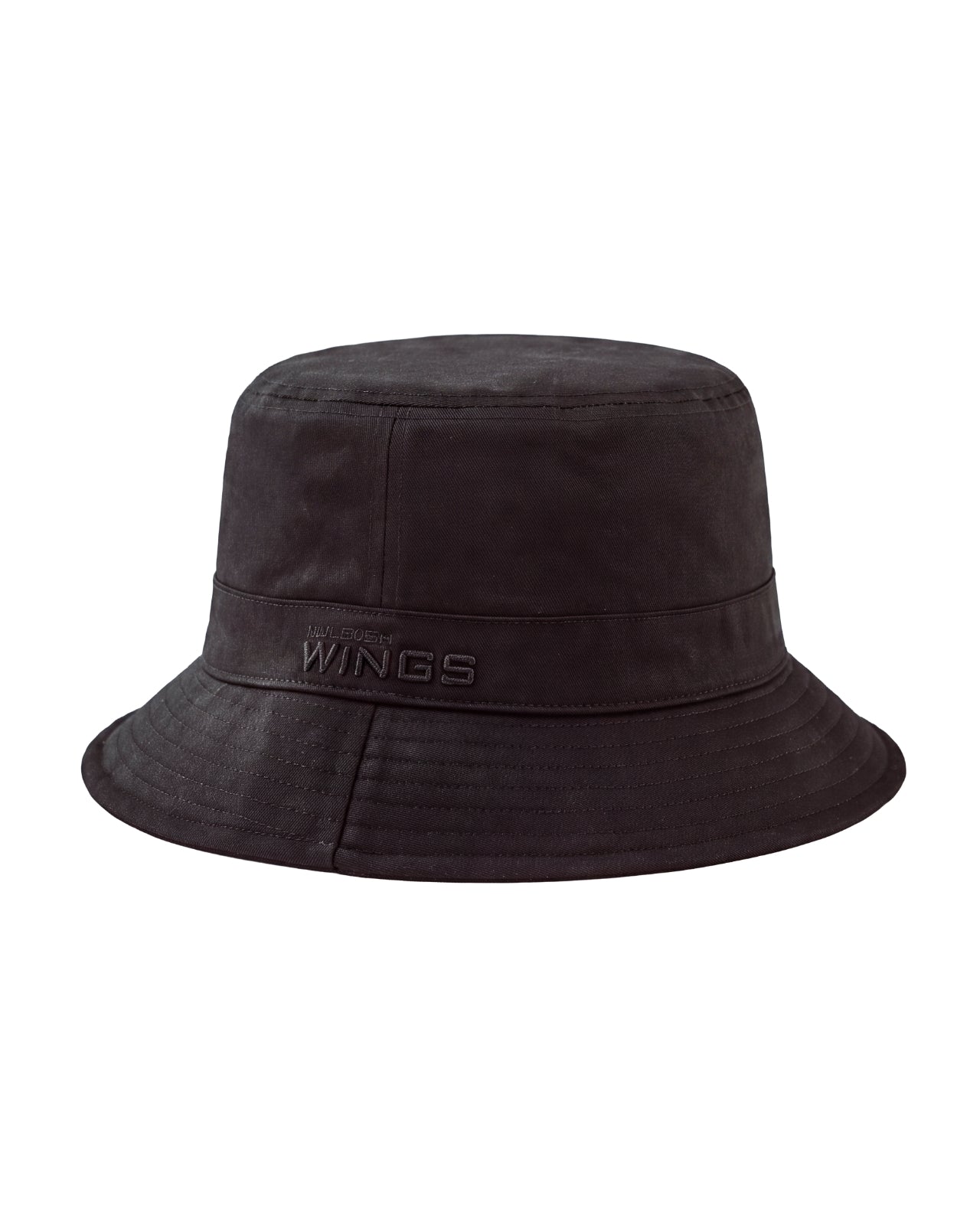 Bucket Hat WINGS UNLEASH bawełniany kapelusz BLACK