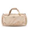 Torba sportowa WINGS podróżna na siłownię z kieszenią na obuwie BEIGE