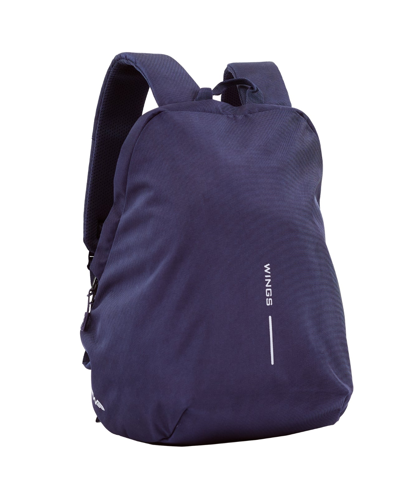 Plecak szkolny WINGS 24L poszerzany na laptop 15,6 cala do szkoły i uczelni NAVY BLUE