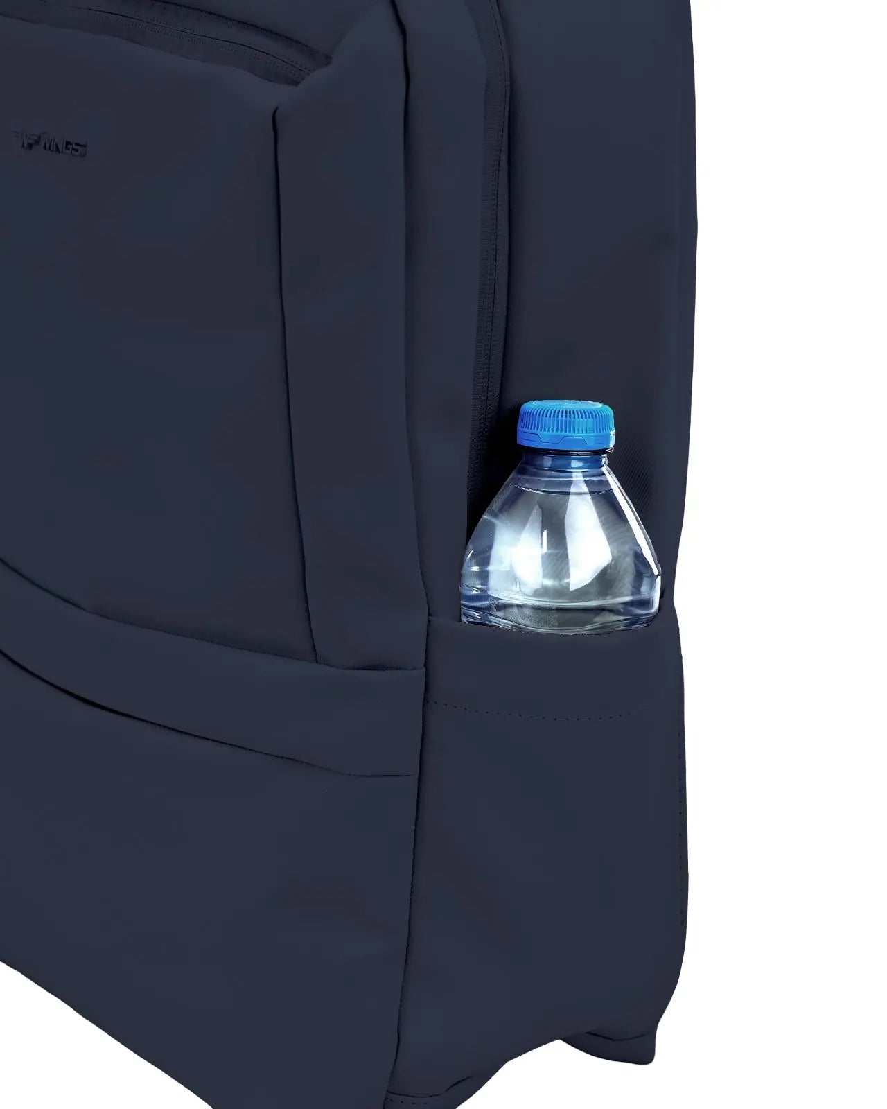 Plecak kabinowy WINGS CBP003 bagaż z kieszenią na laptop i systemem wentylacji pleców DARK BLUE CABIN BACKPACK