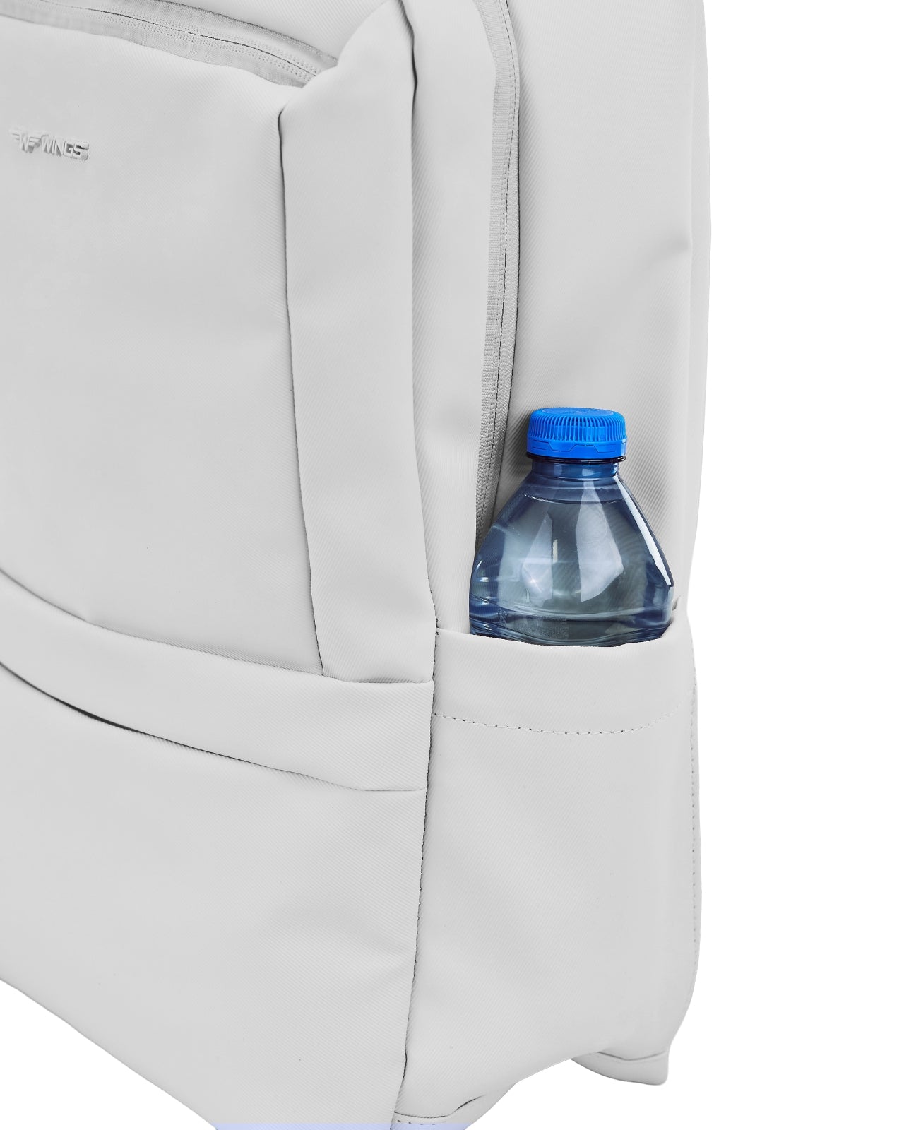 Plecak kabinowy WINGS CBP003 bagaż z kieszenią na laptop i systemem wentylacji pleców GREY