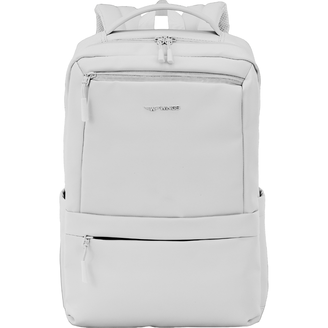 Plecak kabinowy WINGS CBP003 bagaż z kieszenią na laptop i systemem wentylacji pleców GREY