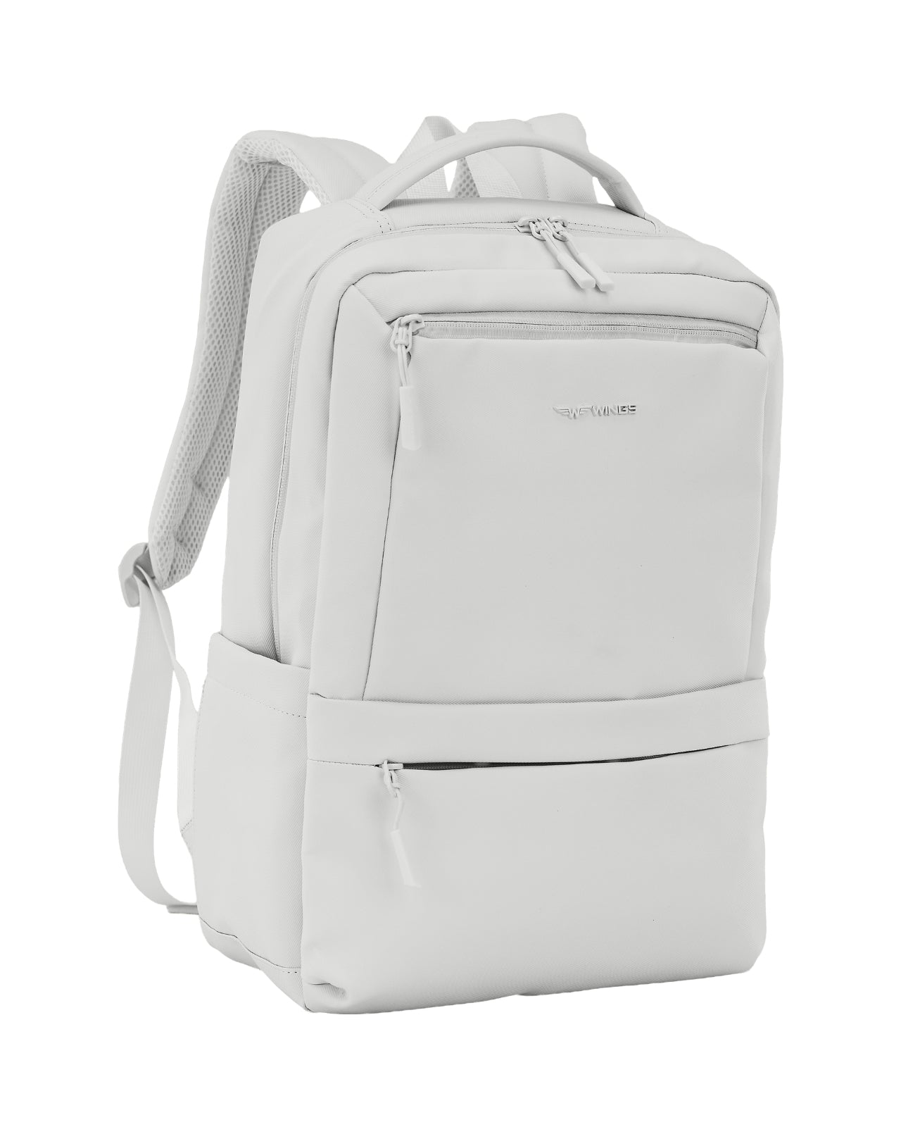 Plecak kabinowy WINGS CBP003 bagaż z kieszenią na laptop i systemem wentylacji pleców GREY