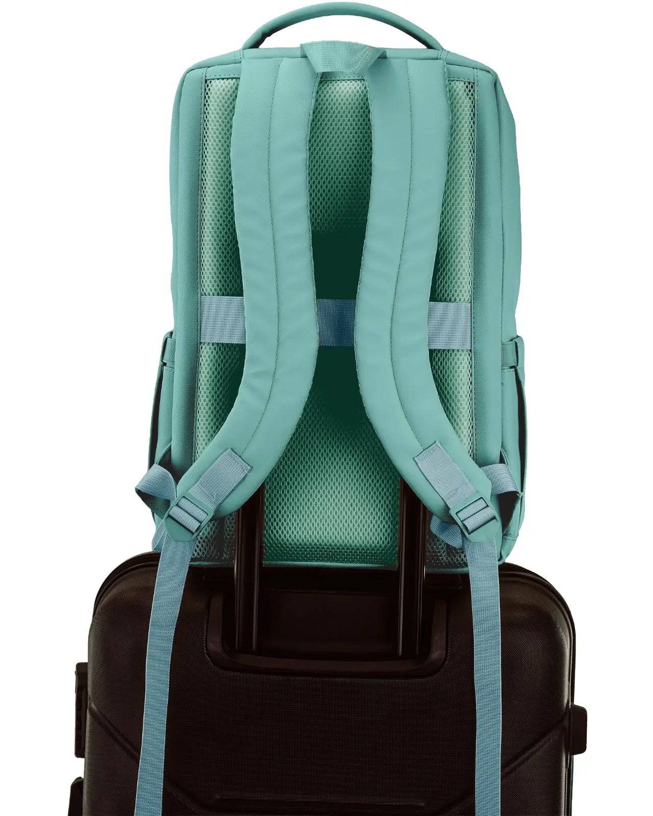 Plecak kabinowy WINGS CBP003 bagaż z kieszenią na laptop do pracy i podróży TEAL CABIN BACKPACK