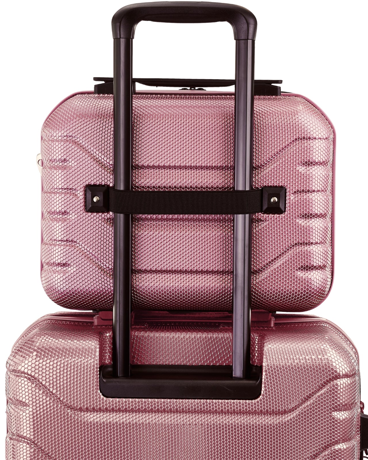 Zestaw 4 walizek Wings CRAKE S/M/L + Kuferek ROSE GOLD