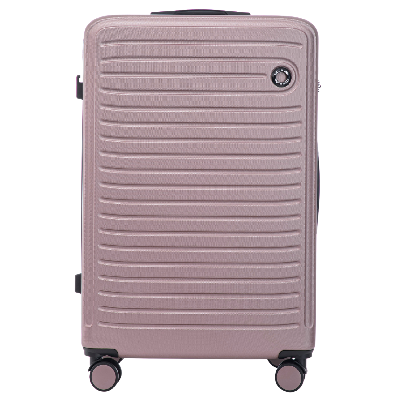 Walizka DUŻA Wings ABS+ COOT 28" ROSE GOLD
