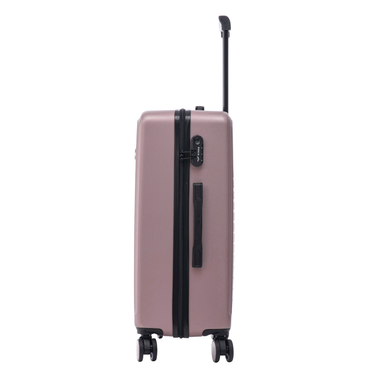 Walizka ŚREDNIA Wings ABS+ COOT 24" ROSE GOLD