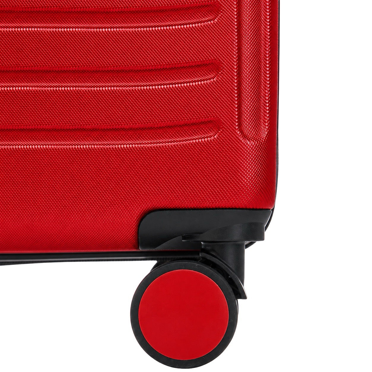Walizka ŚREDNIA Wings ABS+ COOT 24" RED