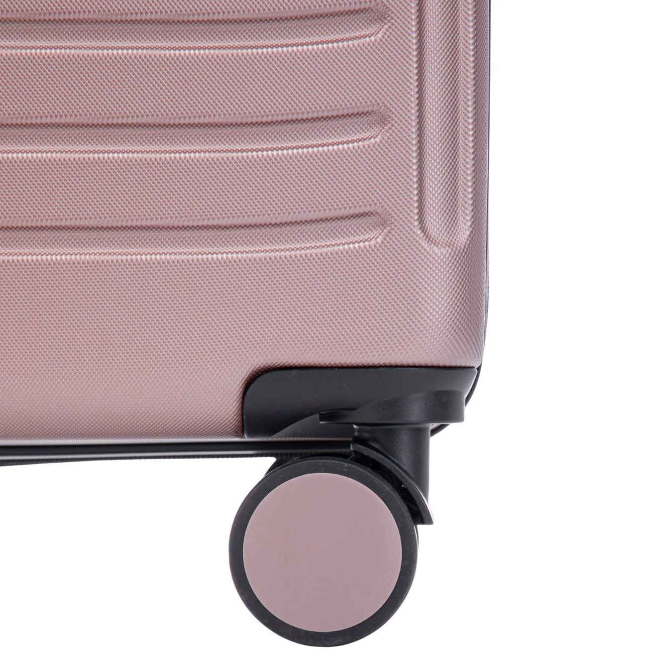 Walizka ŚREDNIA Wings ABS+ COOT 24" ROSE GOLD