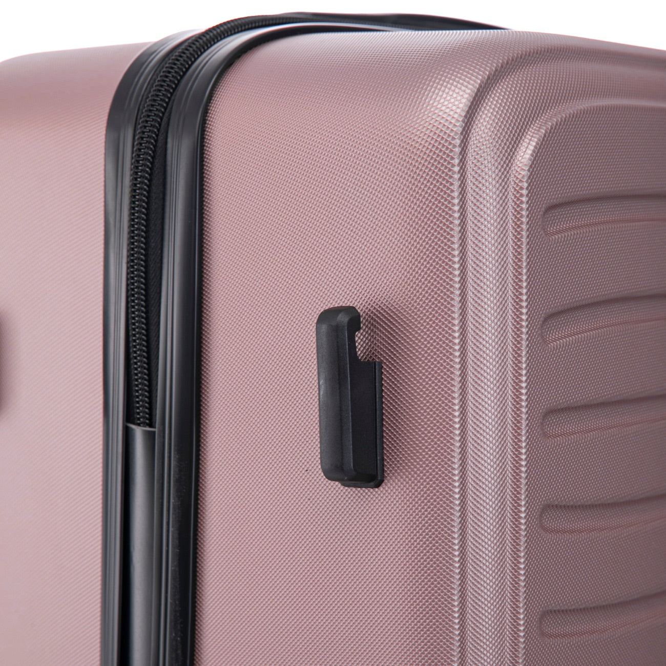 Walizka ŚREDNIA Wings ABS+ COOT 24" ROSE GOLD