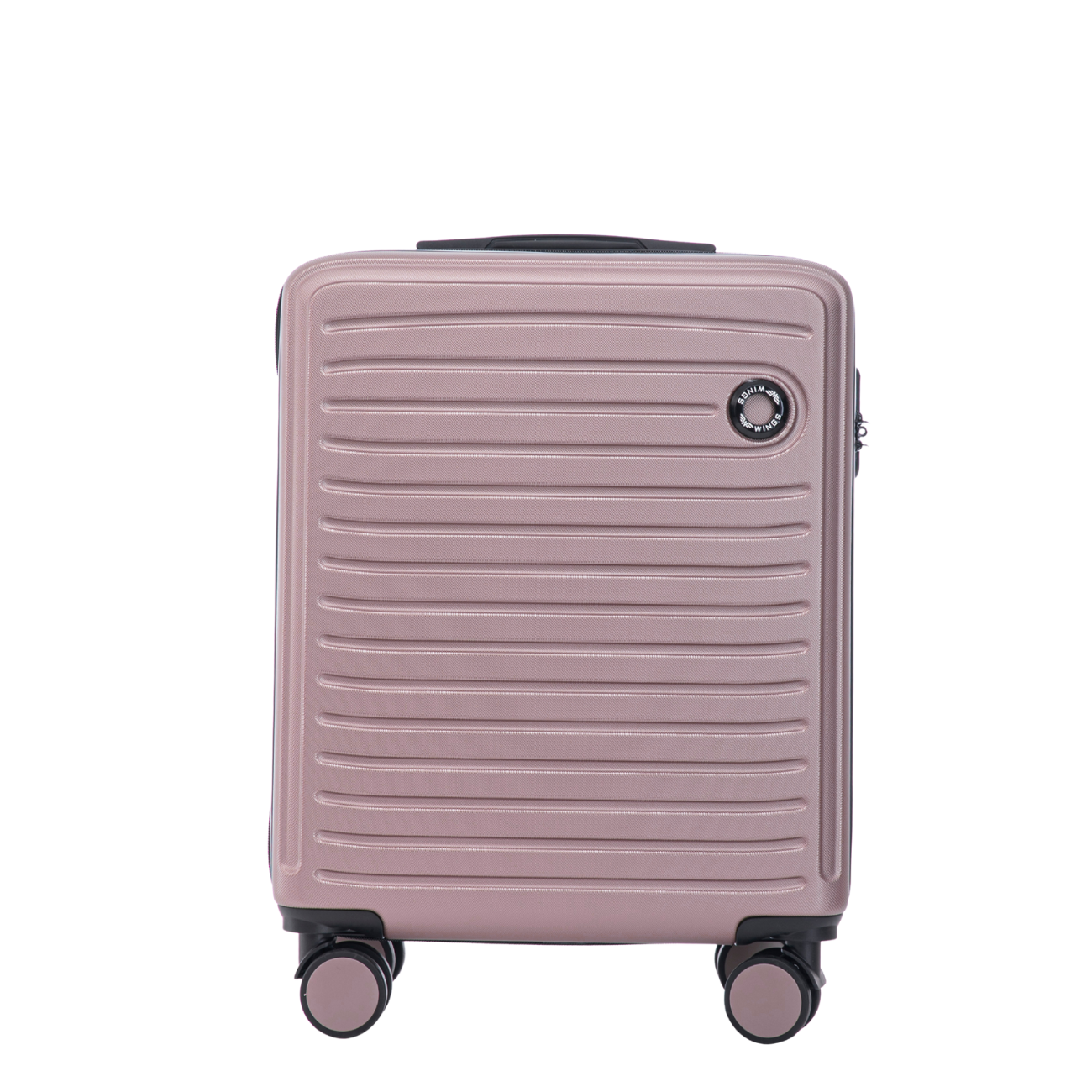 Walizka KABINOWA Wings ABS+ COOT 20" ROSE GOLD