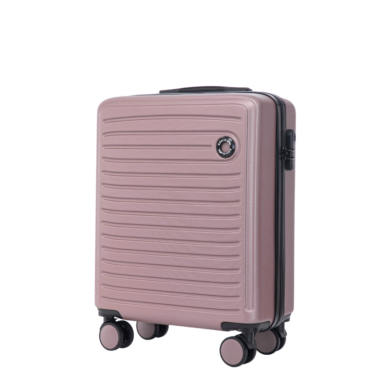Walizka KABINOWA Wings ABS+ COOT 20" ROSE GOLD