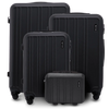 Zestaw 4 walizek WINGS HARRIER S M L + kuferek BLACK