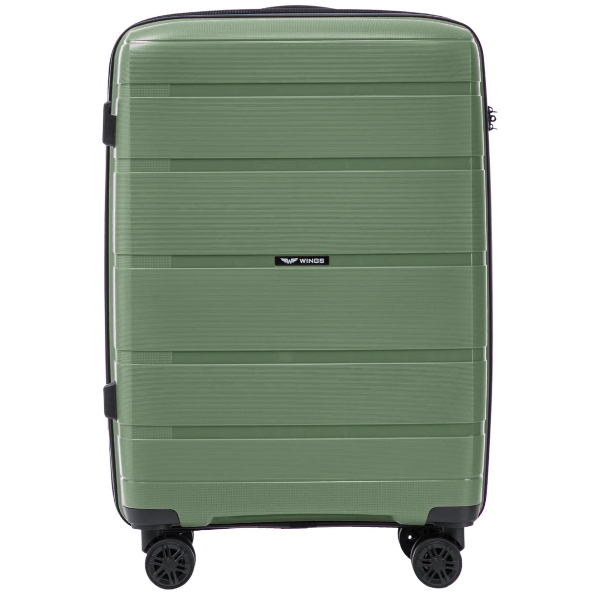 Komplet 3 walizek Wings HAWFINCH 3.0 polipropylen BLACKISH GREEN