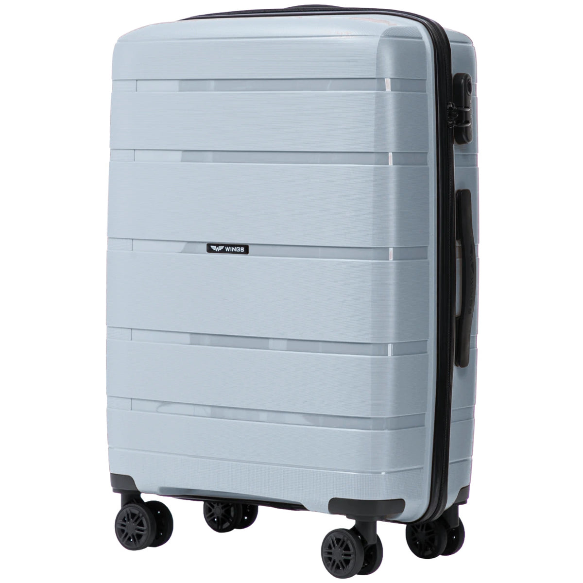 Komplet 3 walizek Wings HAWFINCH 3.0 polipropylen LIGHT BLUE