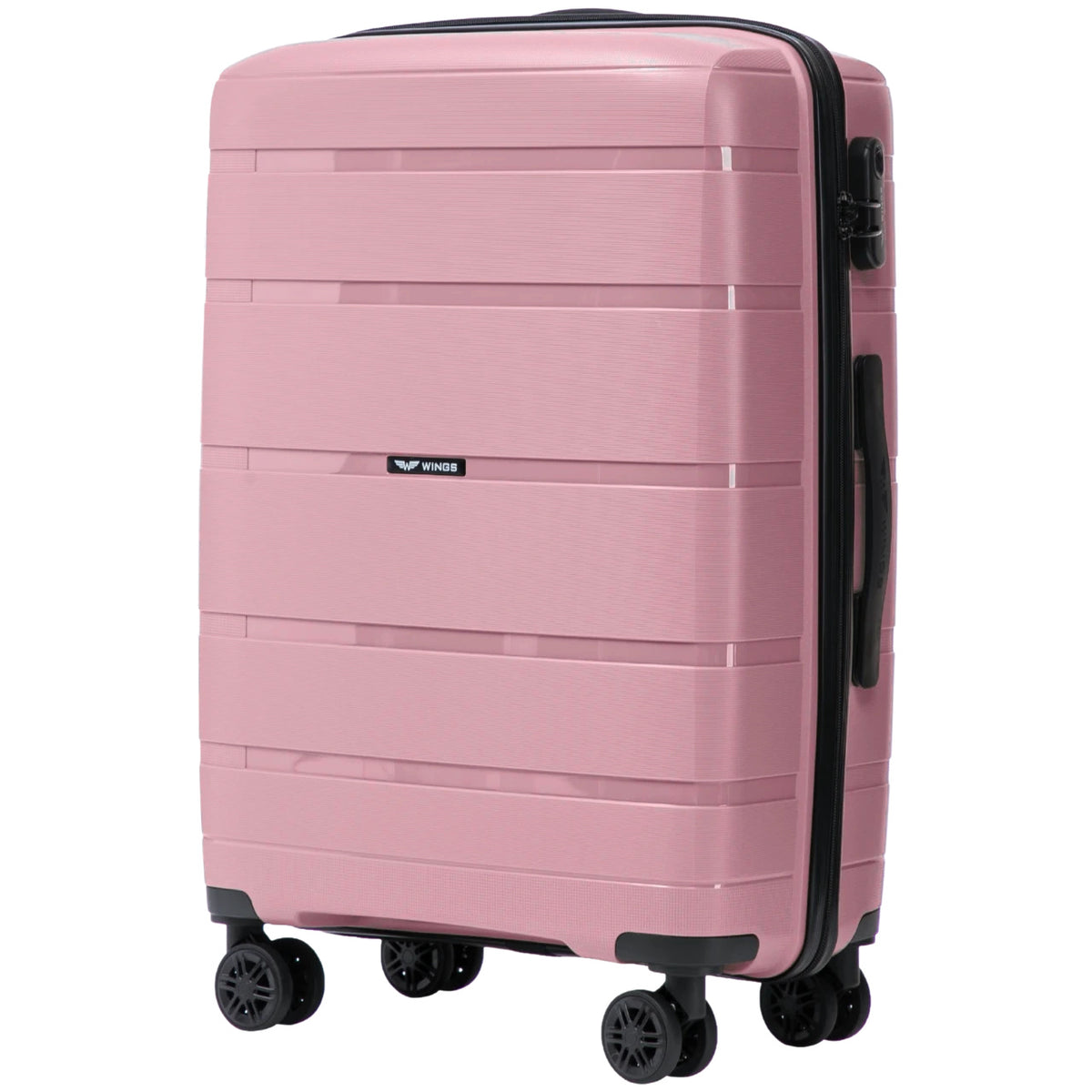 Komplet 3 walizek Wings HAWFINCH 3.0 polipropylen WHITE PINK