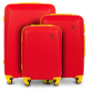Zestaw 3 walizek Wings x Jagiellonia RED