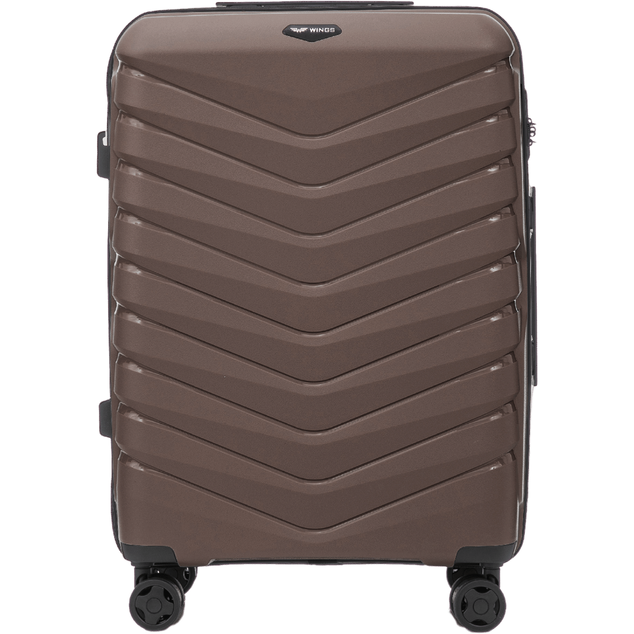 Zestaw 3 walizek Wings PHOENIX 2.0 polipropylen BROWN