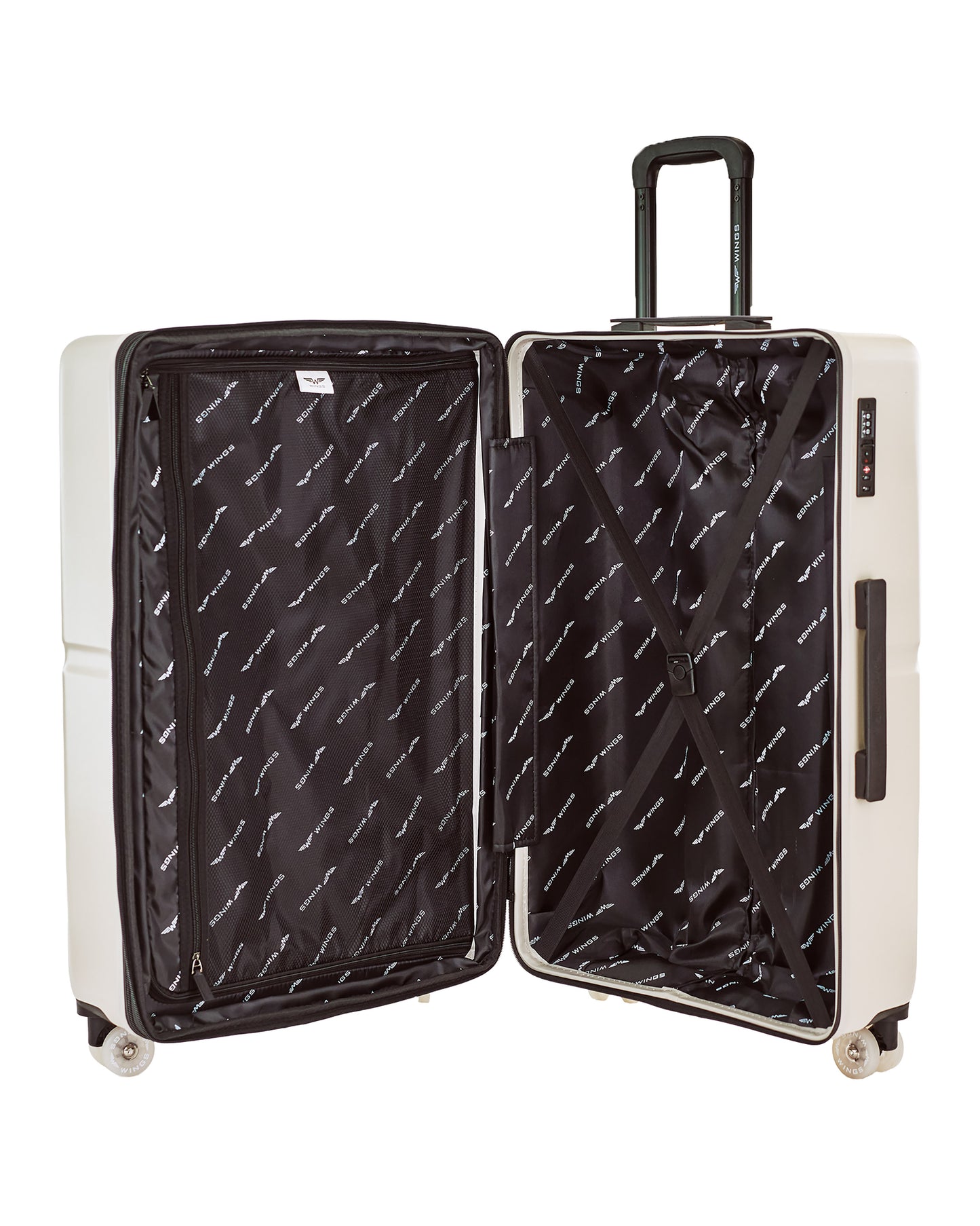 Walizka DUŻA WINGS MAGPIE 28" BEIGE