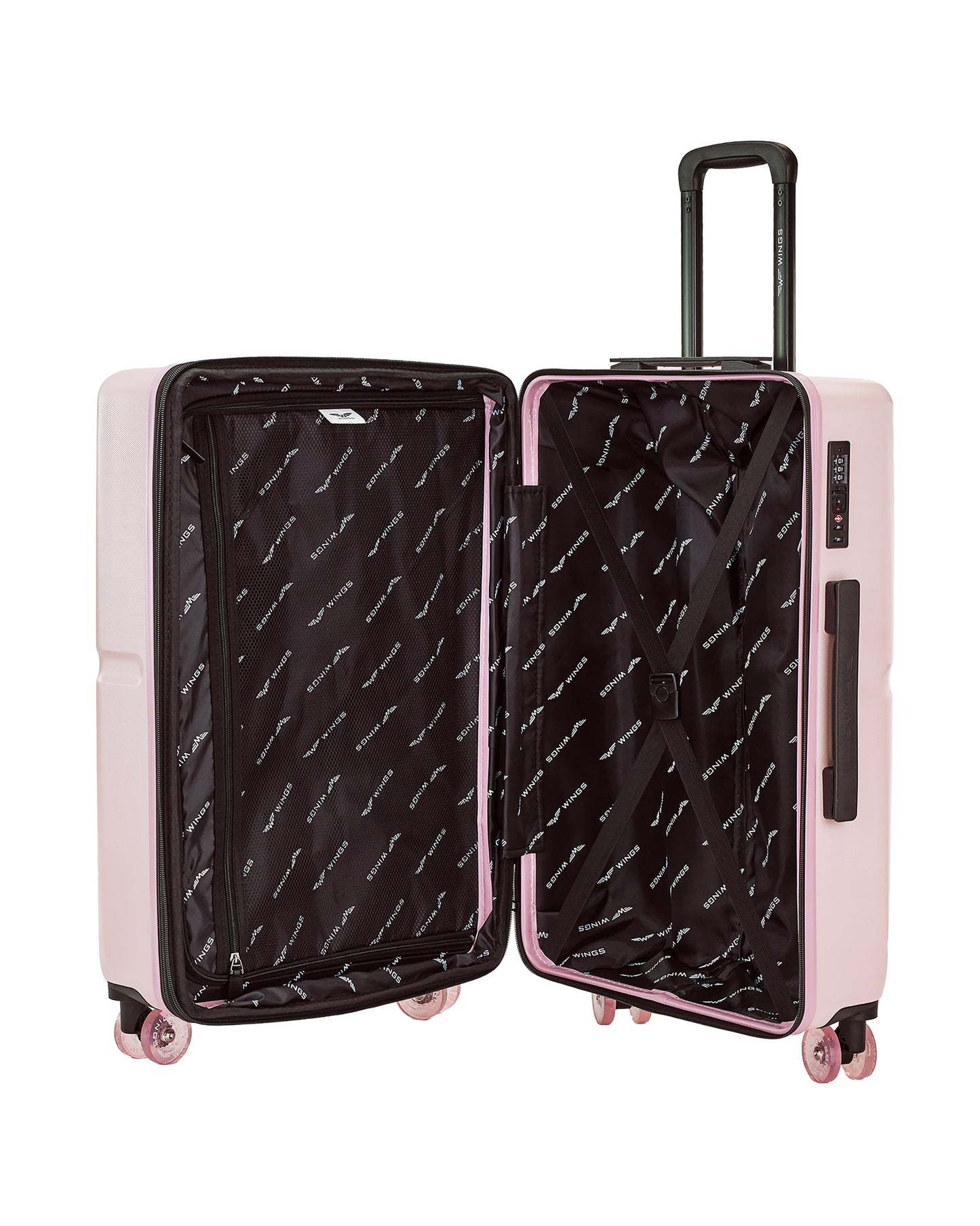 Walizka Średnia WINGS MAGPIE 24" ROSE GOLD